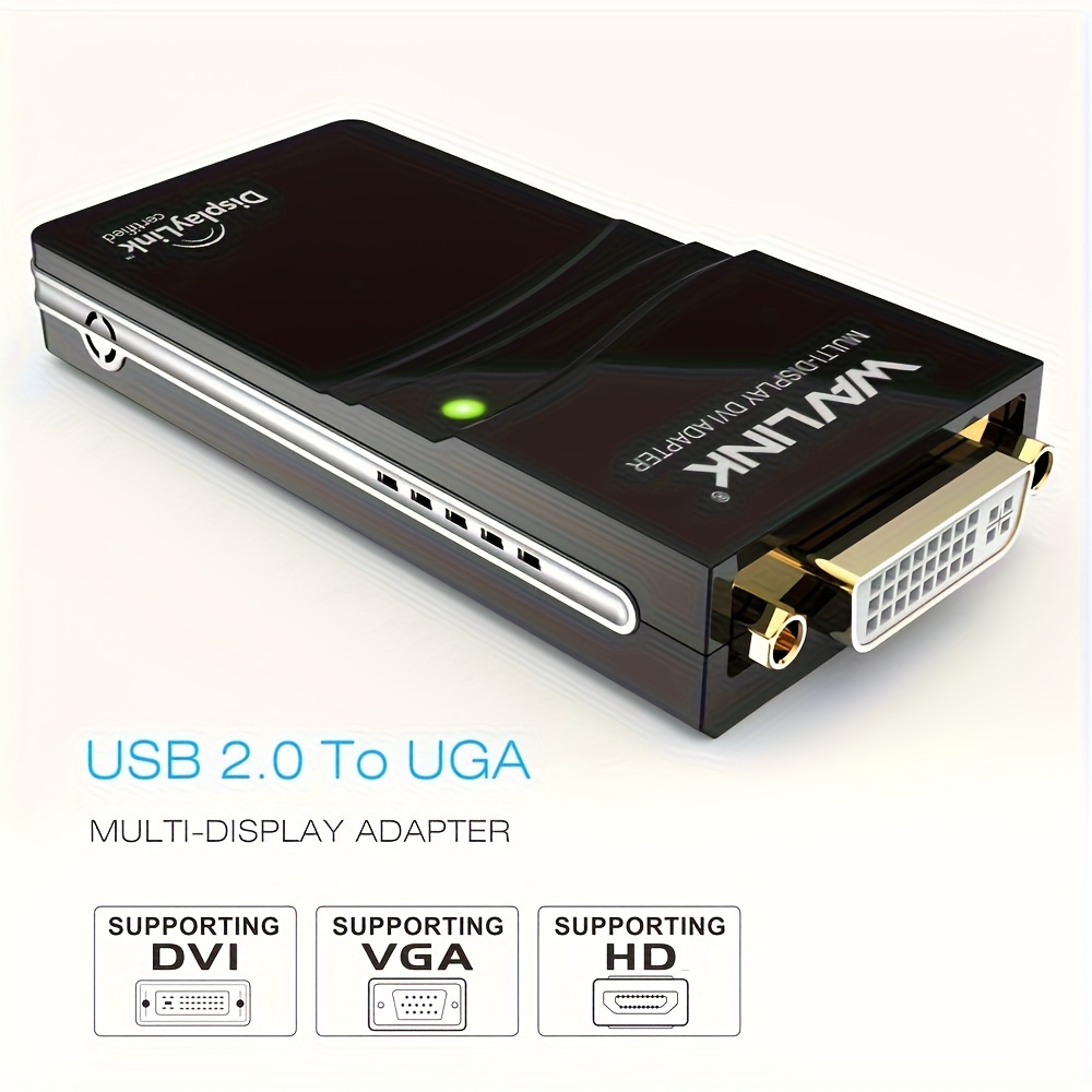 Wavlink USB 3.0 To HDMI Multi Monitor Video Graphic Adapter, HD 1080p  Output External Video Card Adapter HDMI Display Projector 
