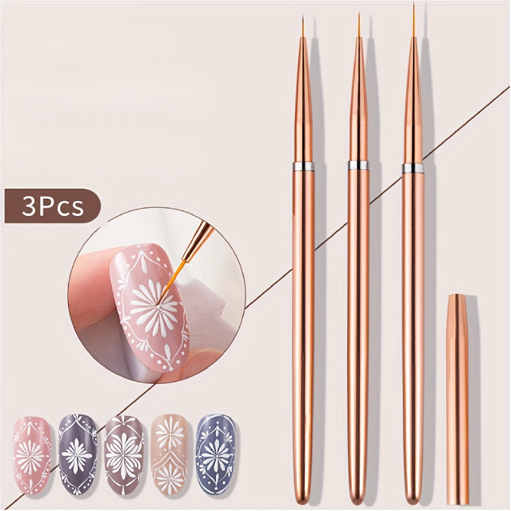 New Stippling Tools Set Nail Art Embossing Brush Painting - Temu