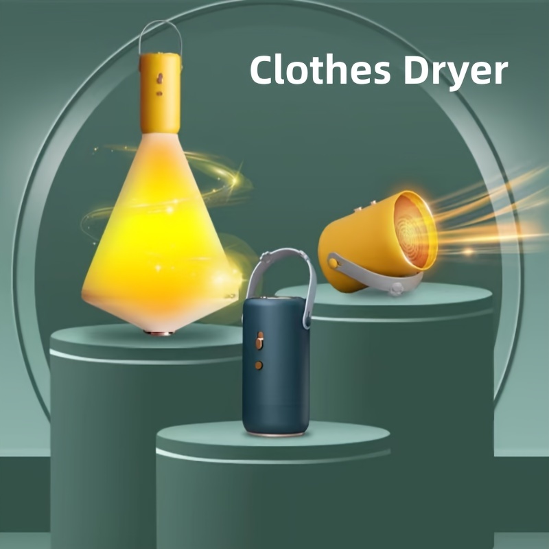 Electric Clothes Dryer 1200W Laundry Dryer Machine Mini Warmer Dryer  Portable