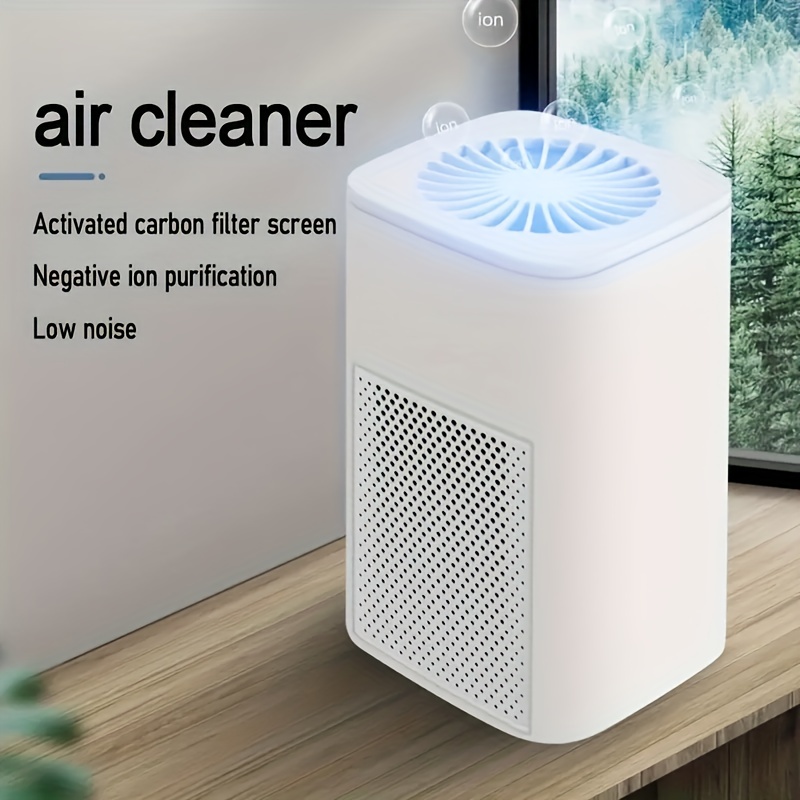 Air Purifier Silent Indoor Anion Mini Air Cleaner Pet Odor Remover Cat Odor  Purifier for Living Room Tabletop Bedroom Car Closet - AliExpress
