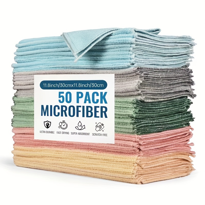 pack 5 Toallas pequeñas microfibra absorbente para baño hogar