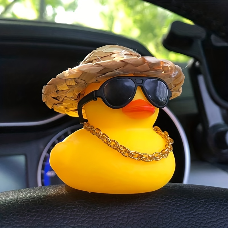 Rubber Duck Dashboard Car Yellow Duck Car Dashboard - Temu Canada