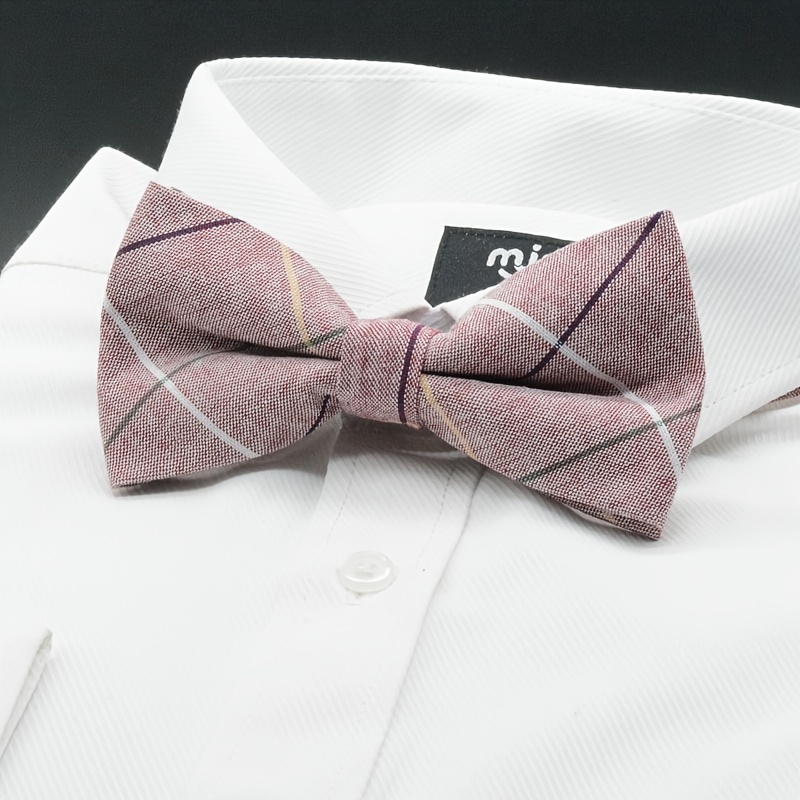 Striped Butterfly Bow Ties Cravat For Wedding Party