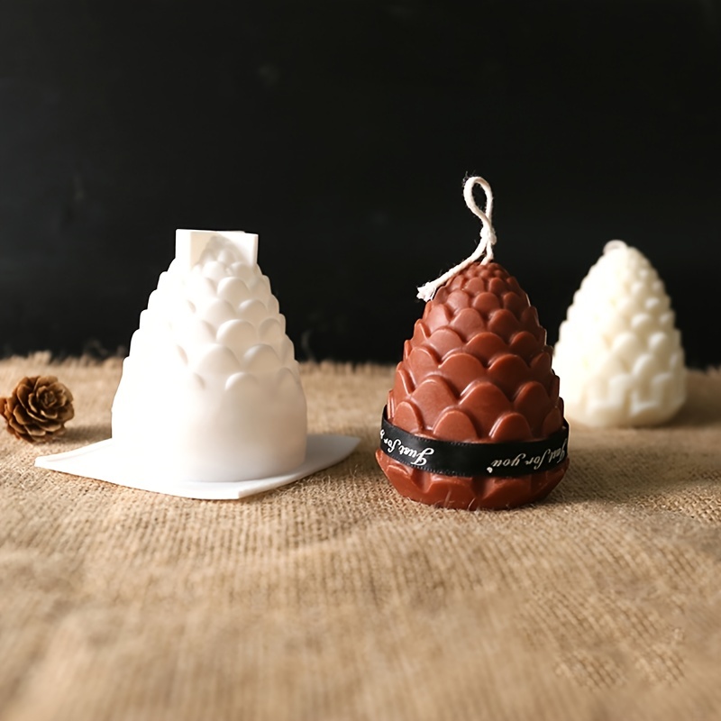 Pinecone Silicone Candle Mold Unlock Your Creative Potential with 3D DIY  for Handmade Aromatherapy, Plaster, Resin, and Elevate Seasonal Candle  Making with Pinecone Candle Art Unique 3D Mold Designs for Christmas  Decorations