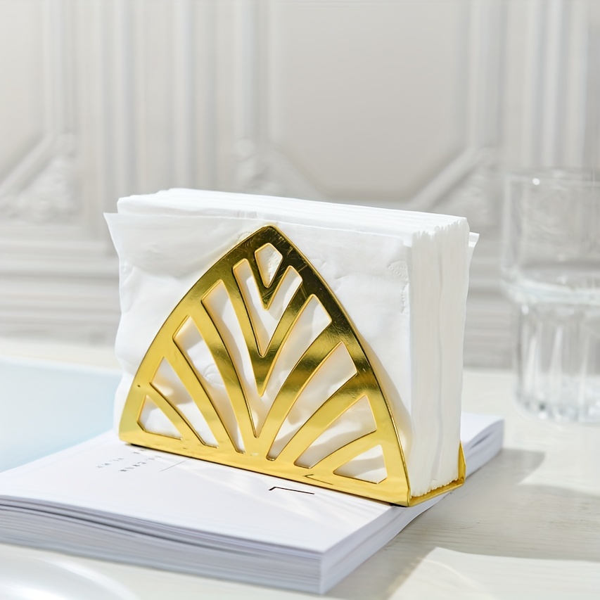 Gold Leaf Paper Towel Holder