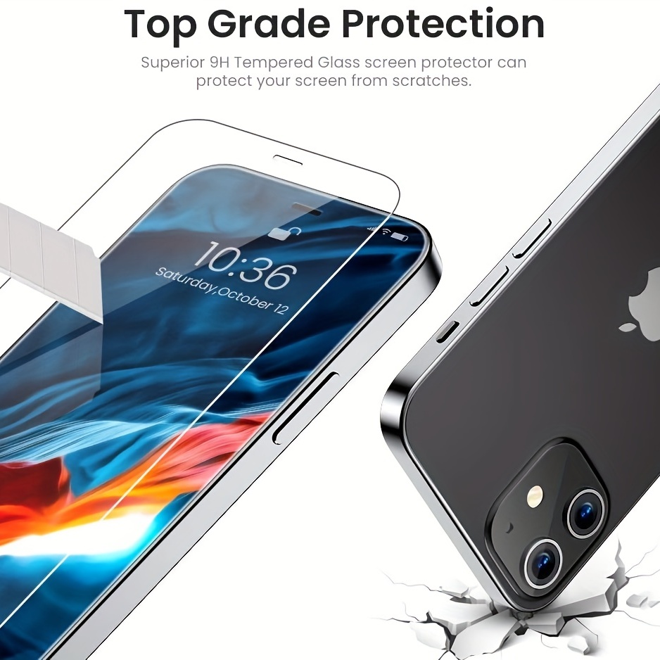 Protector de Pantalla de Cristal Templado - 9H para iPhone 14 Pro