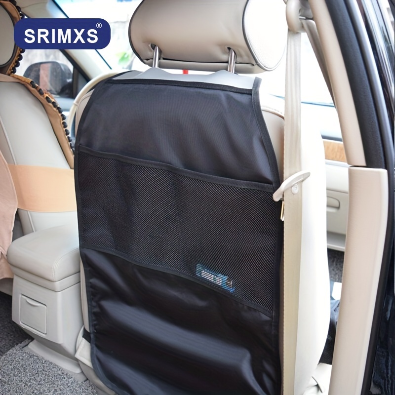 1] Housse de protection arrière de siège de voiture anti-coup de pied pour  enfants housse de siège auto étanche pour bébé