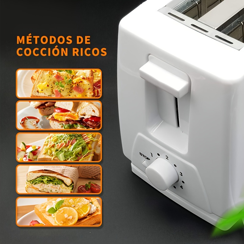 1pc 2 Toaster Fácil De Limpiar Tostadora De Pan - Temu