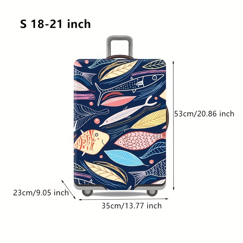 Fundas para maletas, fundas de equipaje de viaje para maleta, fundas de  equipaje, se adapta a equipaje de 18-32 pulgadas, 2