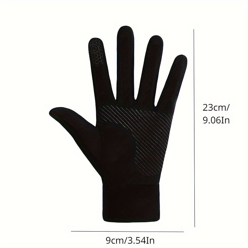 Men's Winter Thickened Coldproof Gloves - Non Slip Touch Screen Warm Gloves