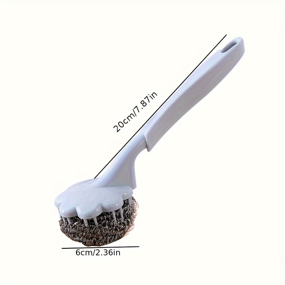 Stainless Steel Wire Ball Brush Kitchen Brush Set Stainless - Temu