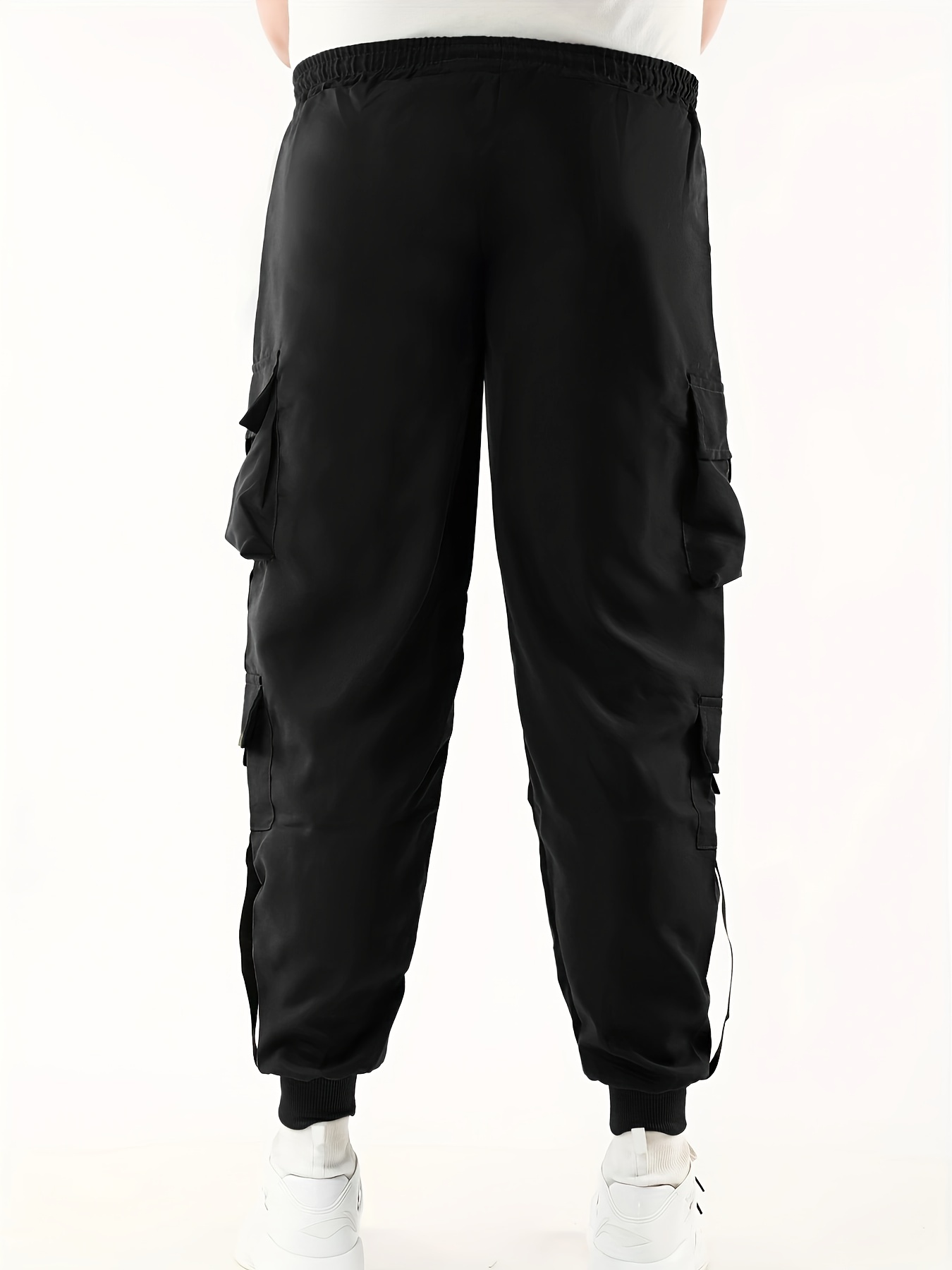 Classic Design Multi Flap Pockets Cargo Pants Men's Casual - Temu Canada