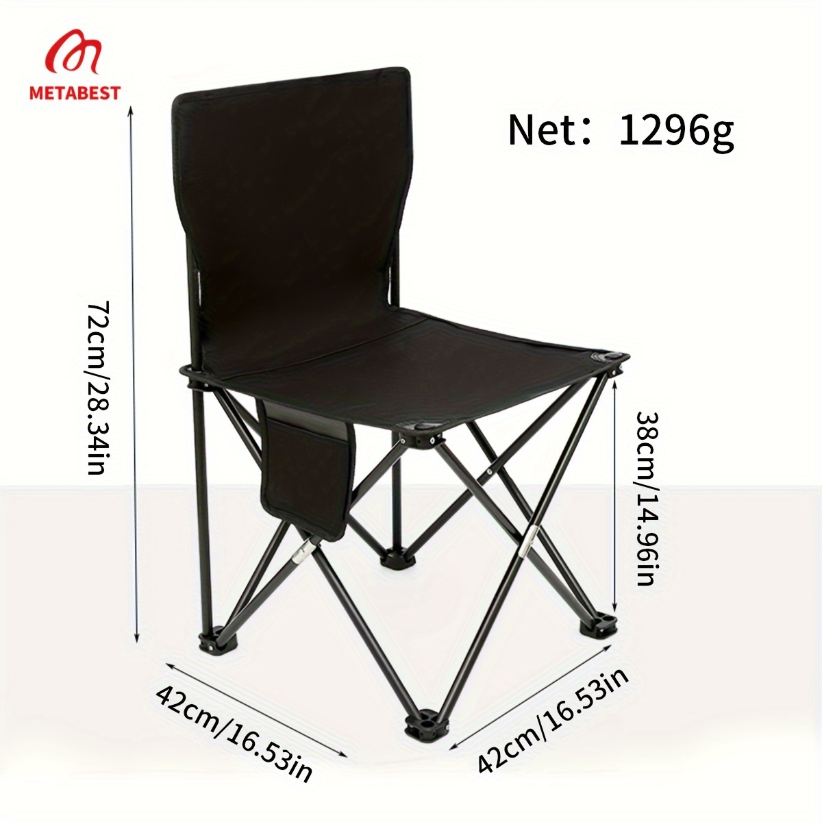 Portable Outdoor Folding Chairs for Picnic Camping Fishing