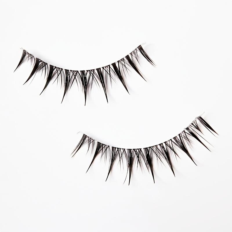 5 Pairs Crisscross Wispy False Eyelashes Japanese Style Anime Lashes