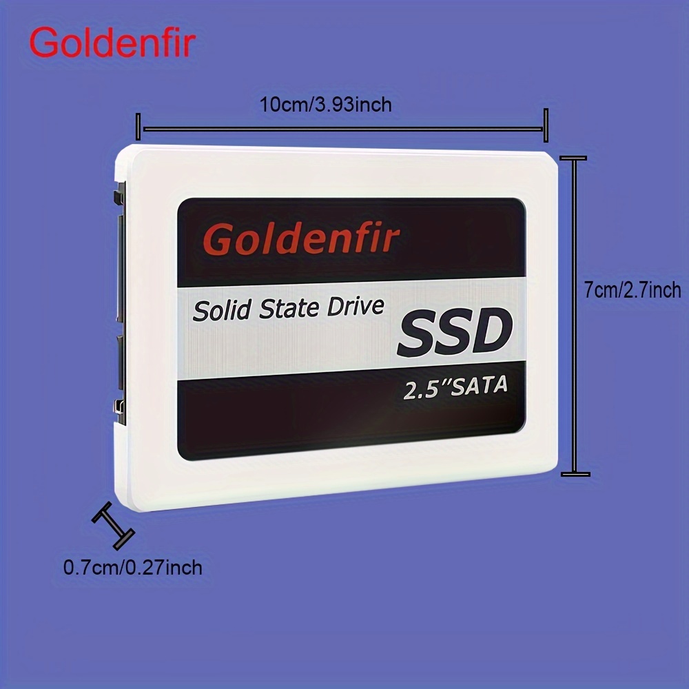 

Goldenfir 2.5 High Quality Ssd 120gb 240gb 500gb 1tb Internal Ssd For Desktops