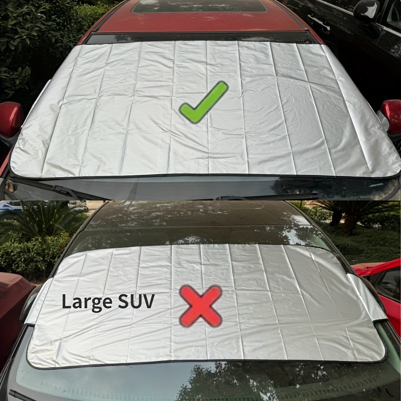 Winter Car Snow Cover Foldable Car Windshield Cover Sunshade Snow Cover