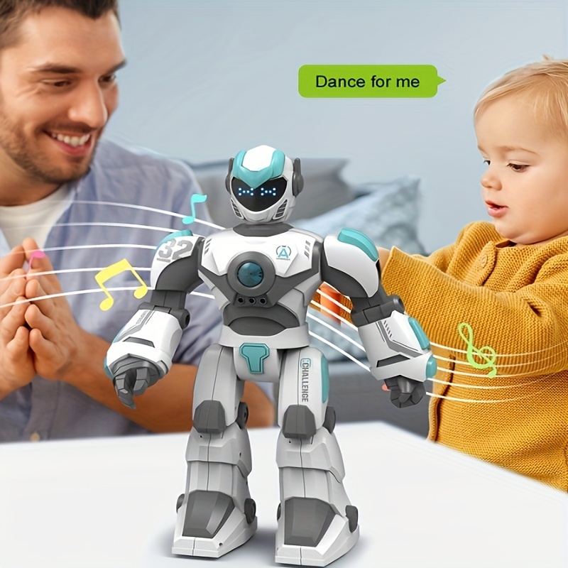 Robot Jouet 4 5 Ans Enfant Programmable avec RC, Intelligent Geste
