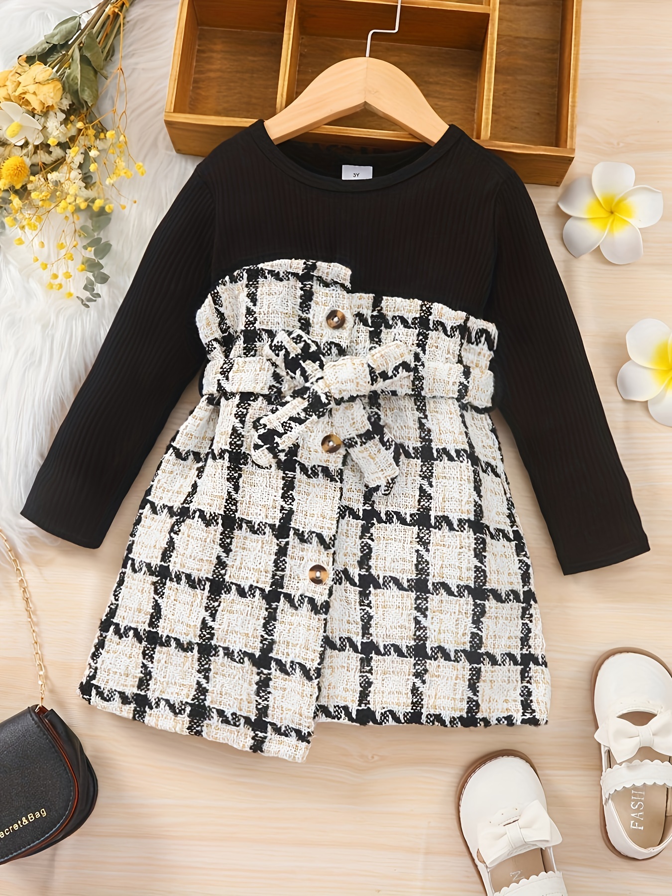 Girls Cute Long Sleeve Baby Clothes - Temu