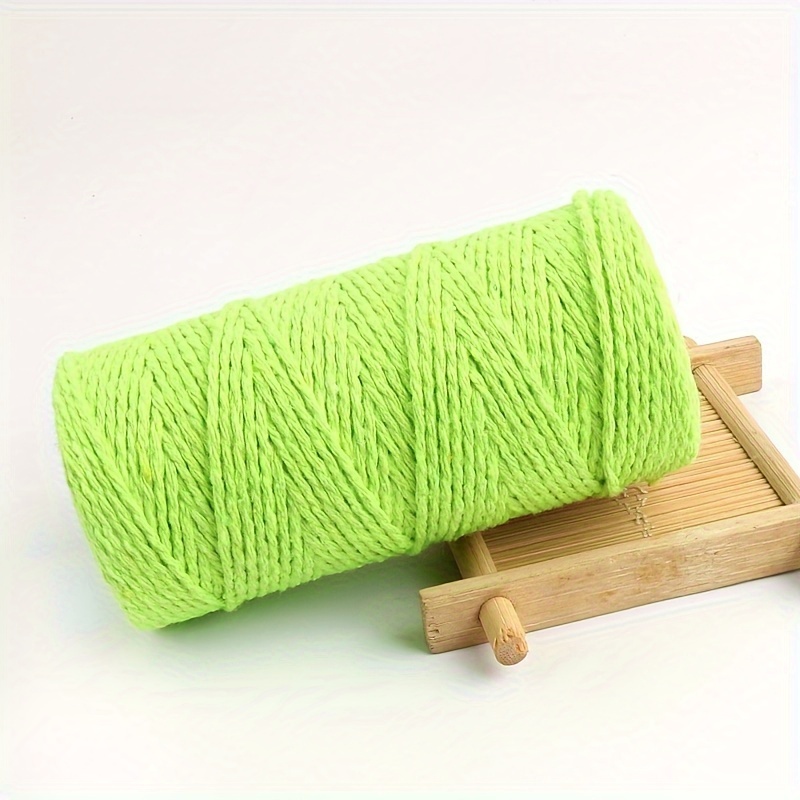 2mm Macrame Cotton Cord Twine Thread String Colored Rope DIY Craft Wedding  Decor - Mercado 1 to 20 Dirham Shop