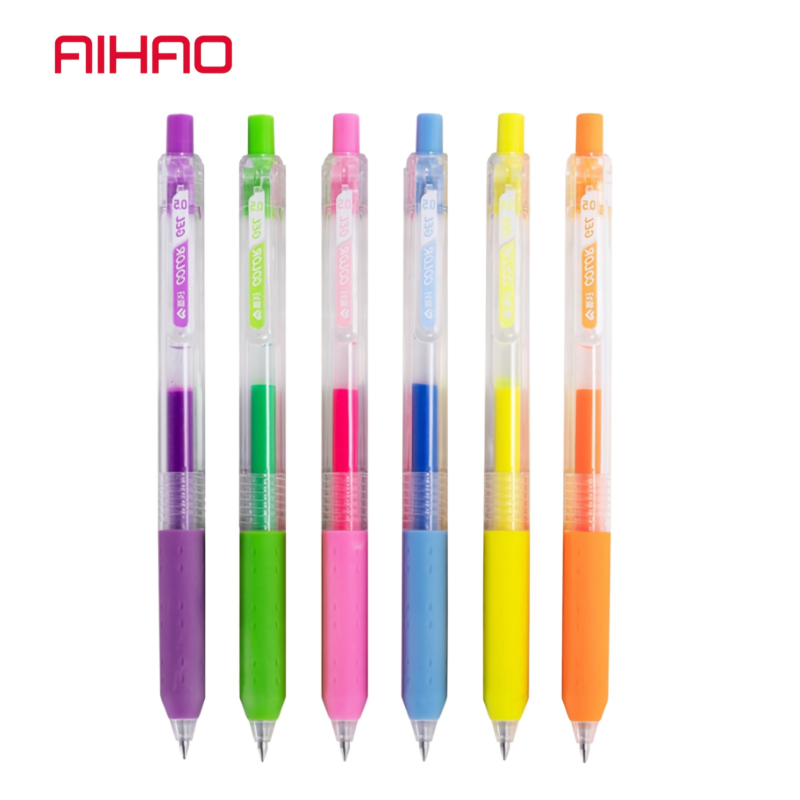 Aihao Journaling Gel Pens, Cute Assorted Color Pens, Fine Point