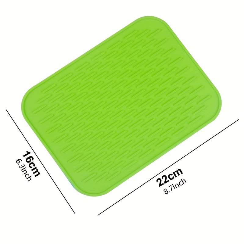 Nonslip Silicone Placemats Plate Mat Heat Resistant Silicone Mat