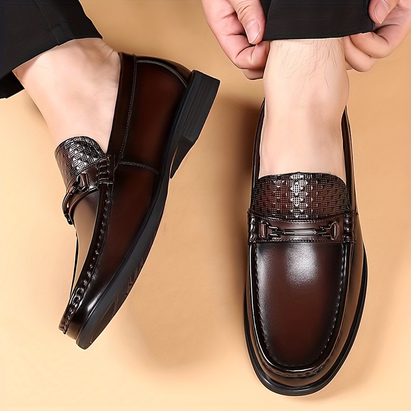 upscale casual shoes men breathable business - Temu Nigeria