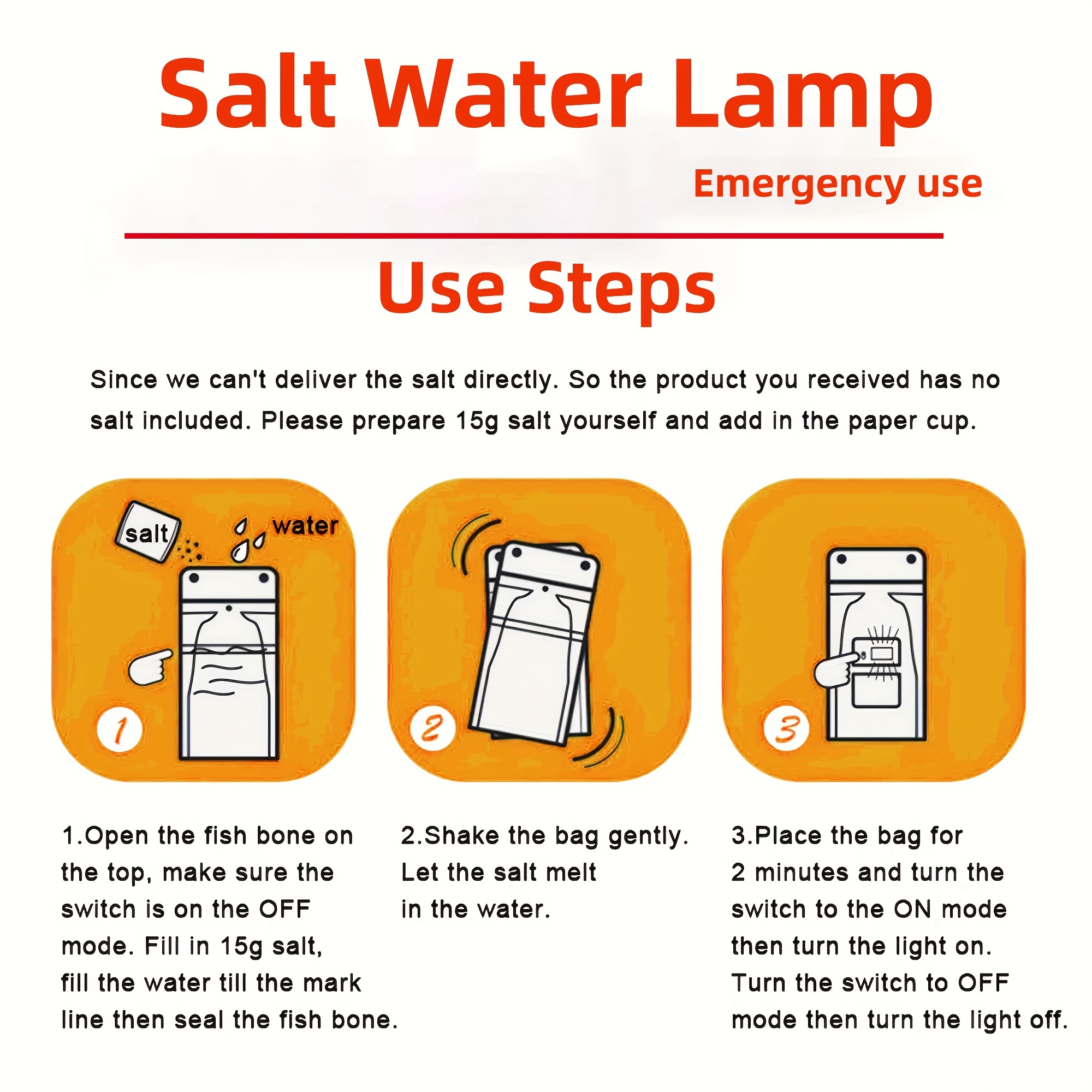 SALt, la lampe qui fonctionne avec de l'eau salée - TechGuru