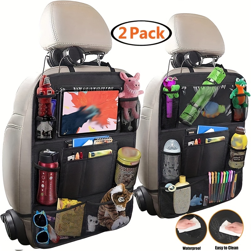Auto Rückenlehnenschutz, 2 Stück Auto Rücksitz Organizer für Kinder mit  kaufen bei
