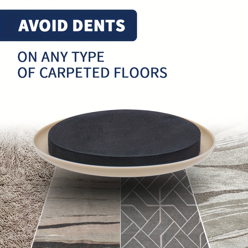 Furniture Sliders For Carpet Furniture Pads Hardwoods Floors - Temu Canada