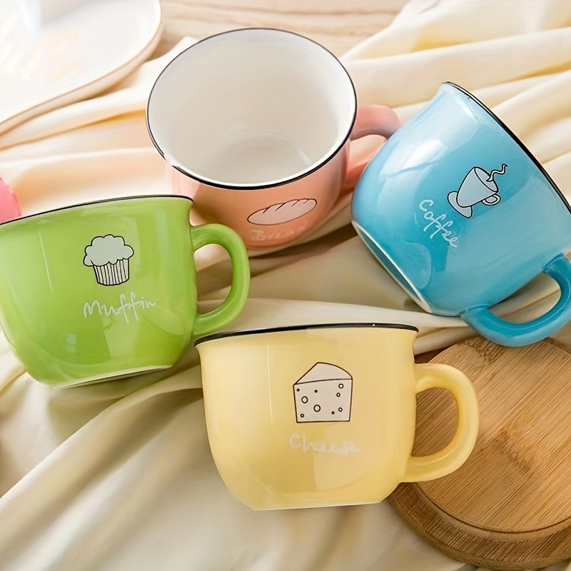 Cute Footed Coffee Mug With Saucer, Ceramic Coffee Cups, Stylish Unique Tea Cup  Set, Summer Winter Drinkware, Gifts - Temu
