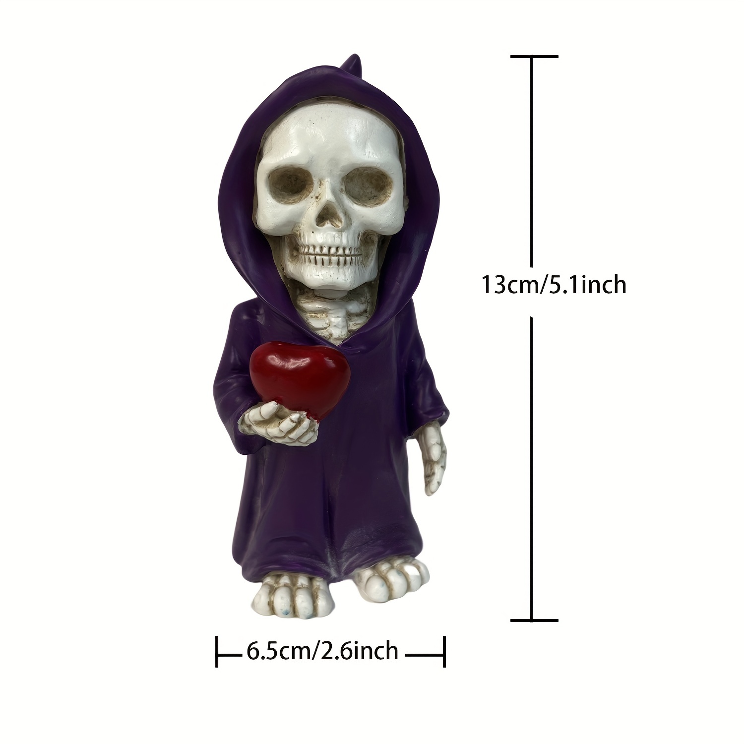 Coole Skelett-Figuren, Halloween-Skelett-Puppe, Kunstharz, Mini