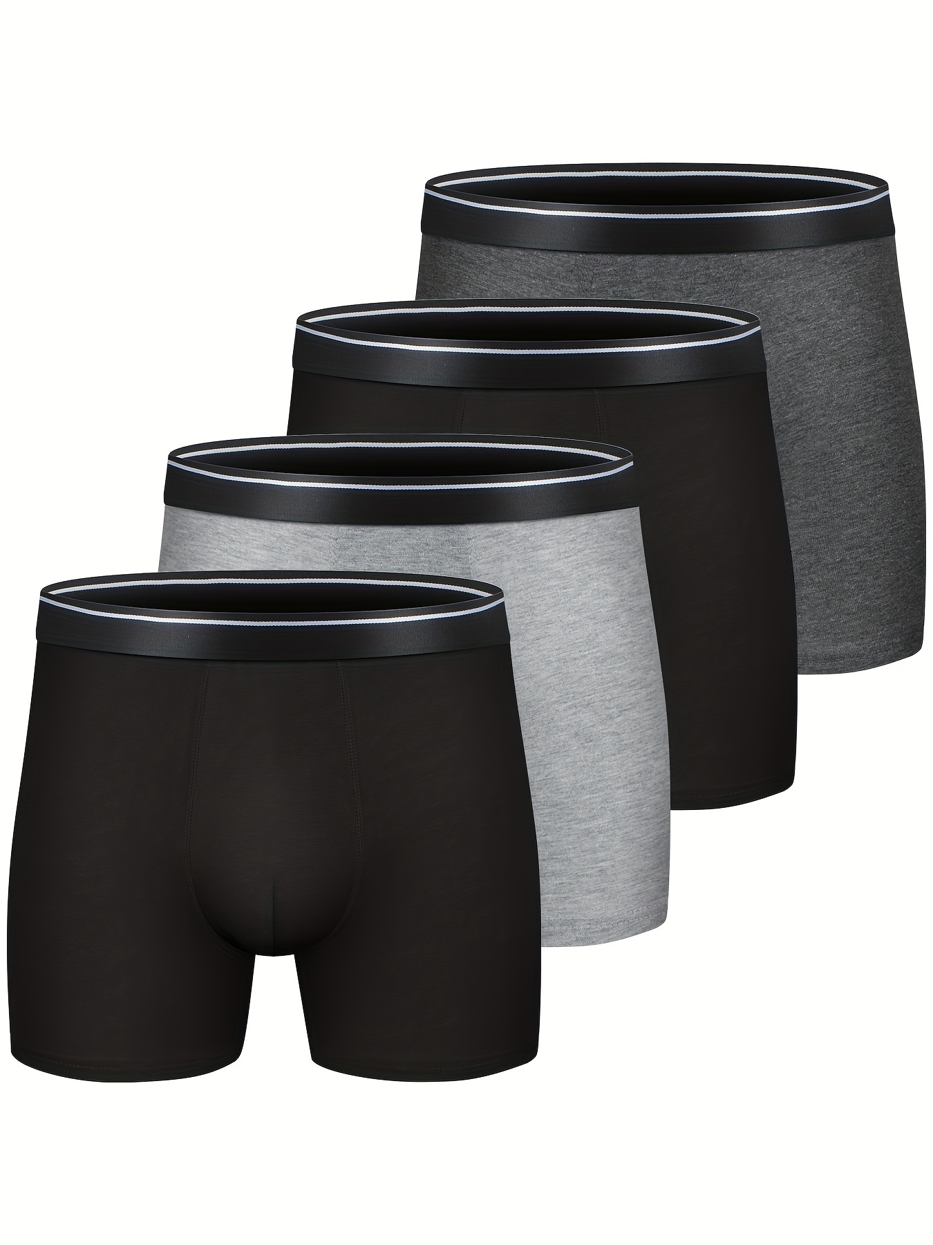 New 4 pack NEXT Shade of black,cotton stretch