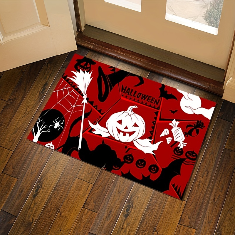 Halloween Extra Large Pumpkins Front Doormat For Entrance Way Outdoor And  Indoor, Holiday Durable Home Floor Mats, Non Slip Rubber Backing Decorative  Absorbent Rug, Home Decor - Temu