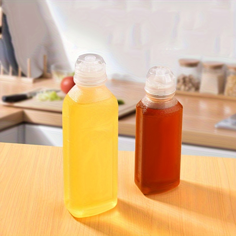 Oil Bottle Condiment Squeeze Bottles Oil Squeeze Bottle - Temu
