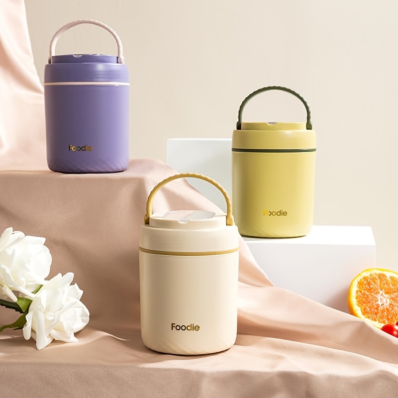 Thermos Lunch Box Thermos Food Jar Keep Food Hot Container Thermal  Insulation Storage 304 Stainless Steel Vacuum Flask Box