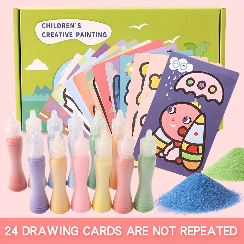 Painting With Colored Sand Temu