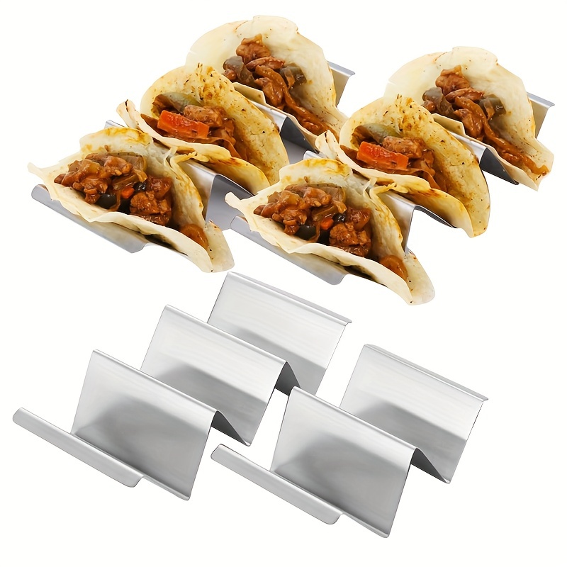 Stainless Steel Taco Holder Mexican Taco Rack Kitchen - Temu