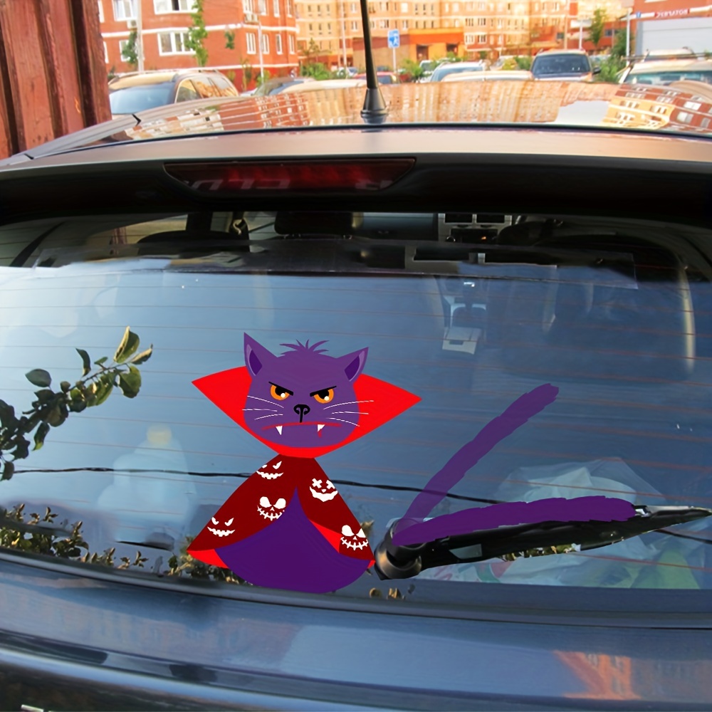 Bewegen Rücken Auto Dekorativ Aufkleber Scheibenwischer Hinter Tiere Notebo  