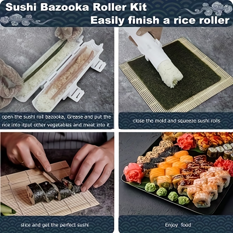 Sushi Roller Kit, Sushi Making Kit, Sushi Maker Kit With Sushi