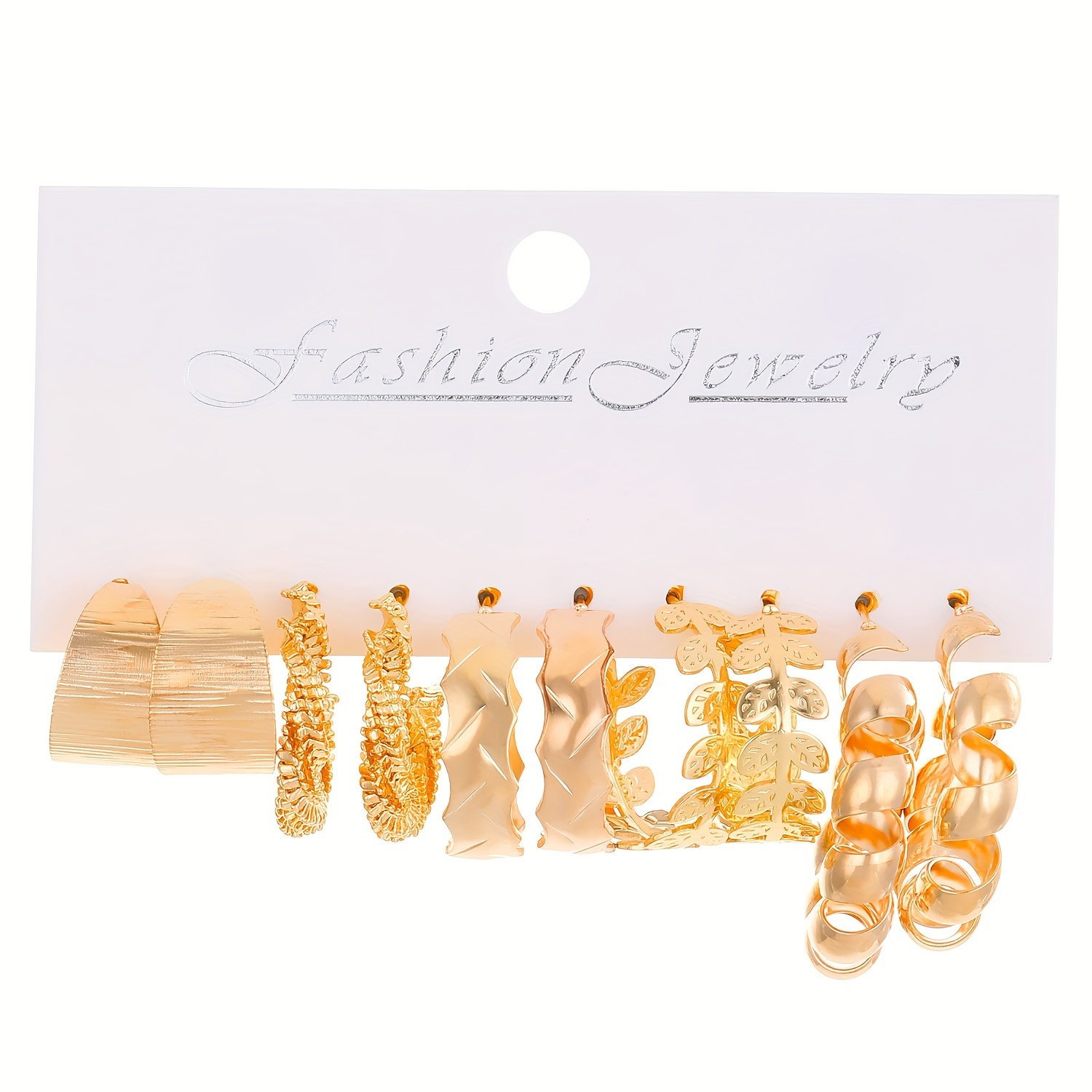 30 Paires De Boucles D'oreilles Autocollantes Licorne - Fiesta Republic