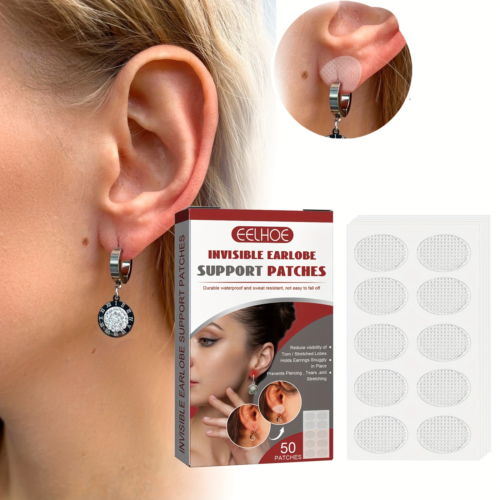 Ear Bob Earring Stoppers Silicone Back Earrings Stoppers Jewelry Findings  100pcs 