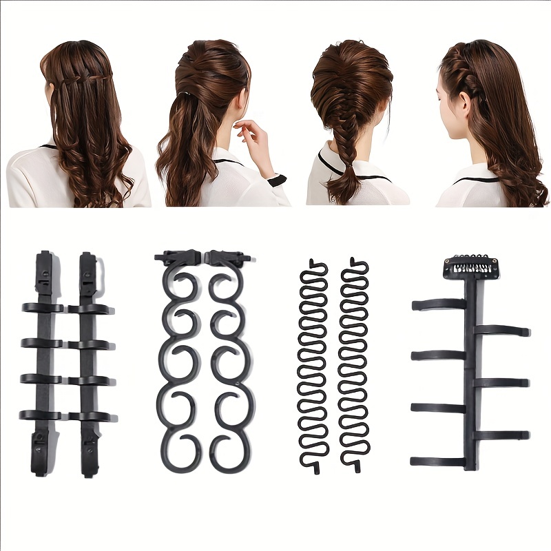 Diy Hair French Braid Tools Hair Braiding Tools Hair Styling - Temu