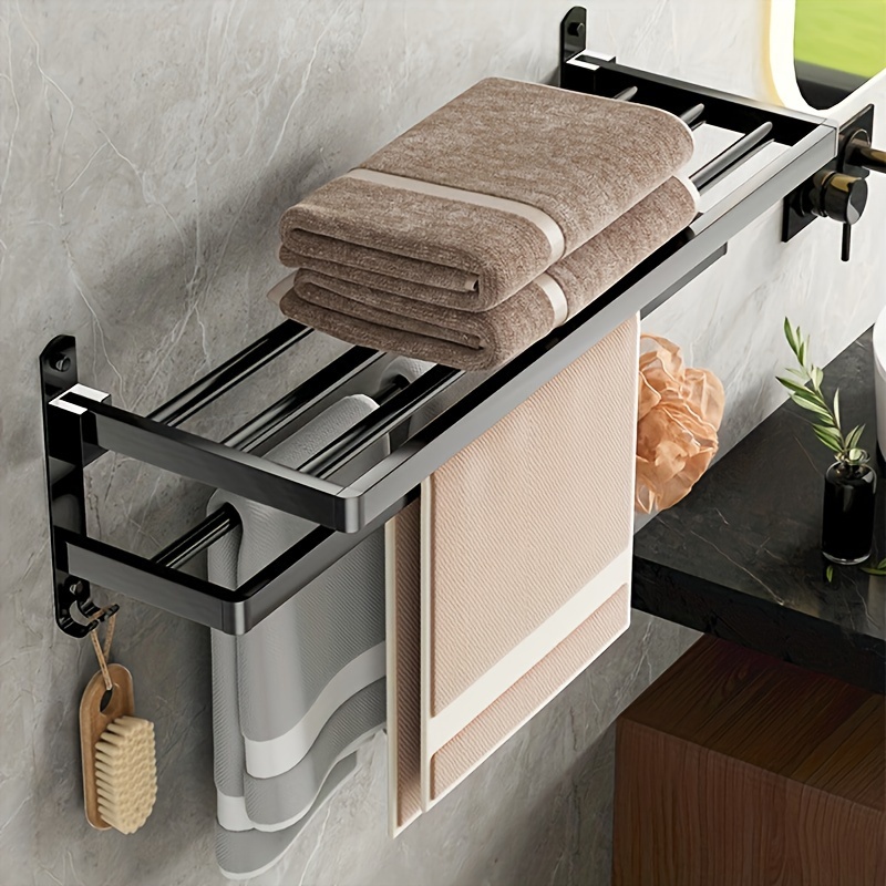 Towel rack online caddy