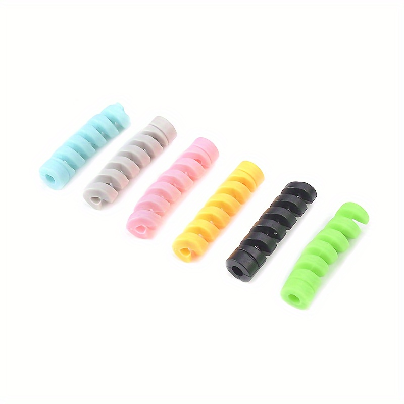 20-pack, Spiral Cable Protector, Soft Silicone Anti-break