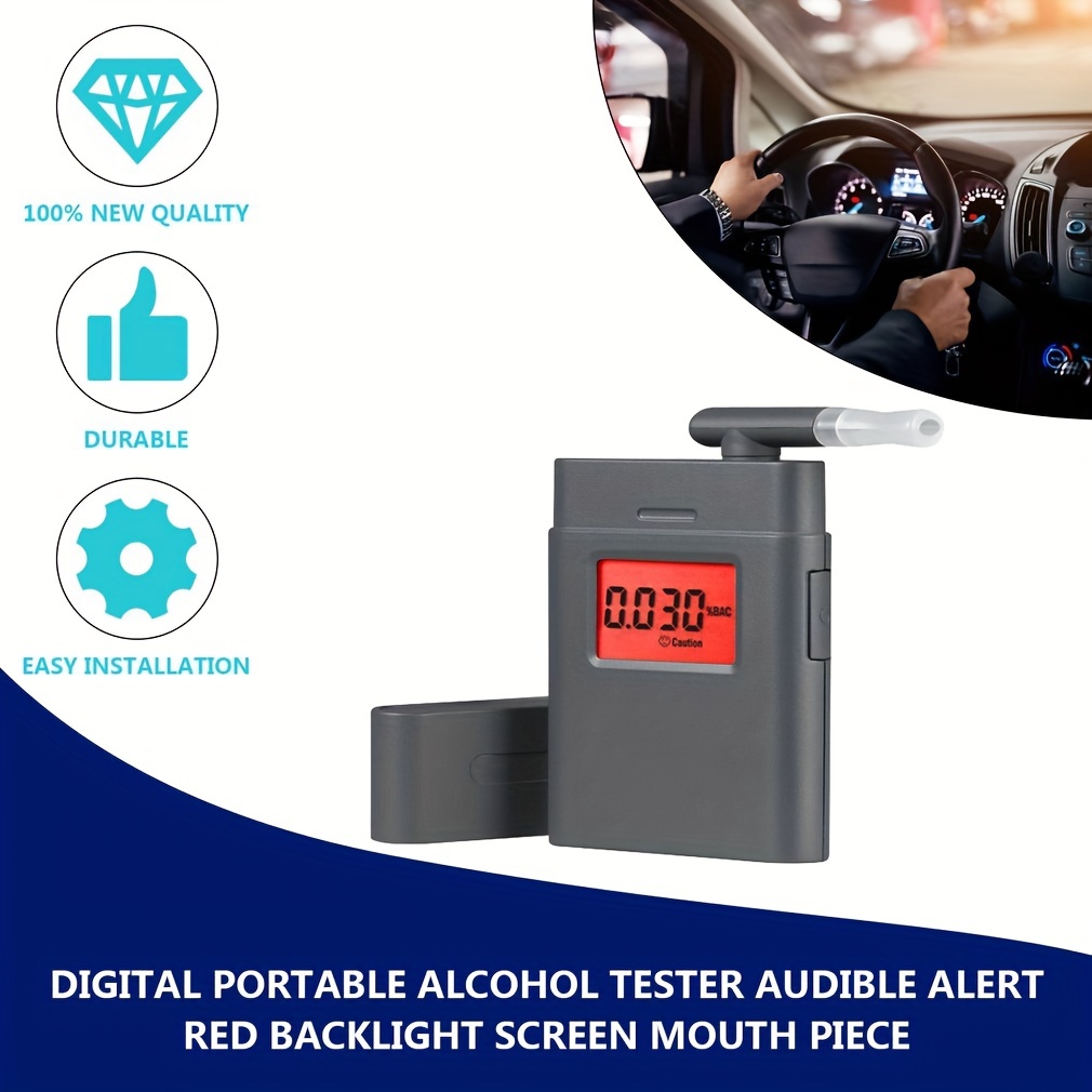 Fuel Cell Alcohol Tester Accurate Fast Breathalyzer Alcohol - Temu