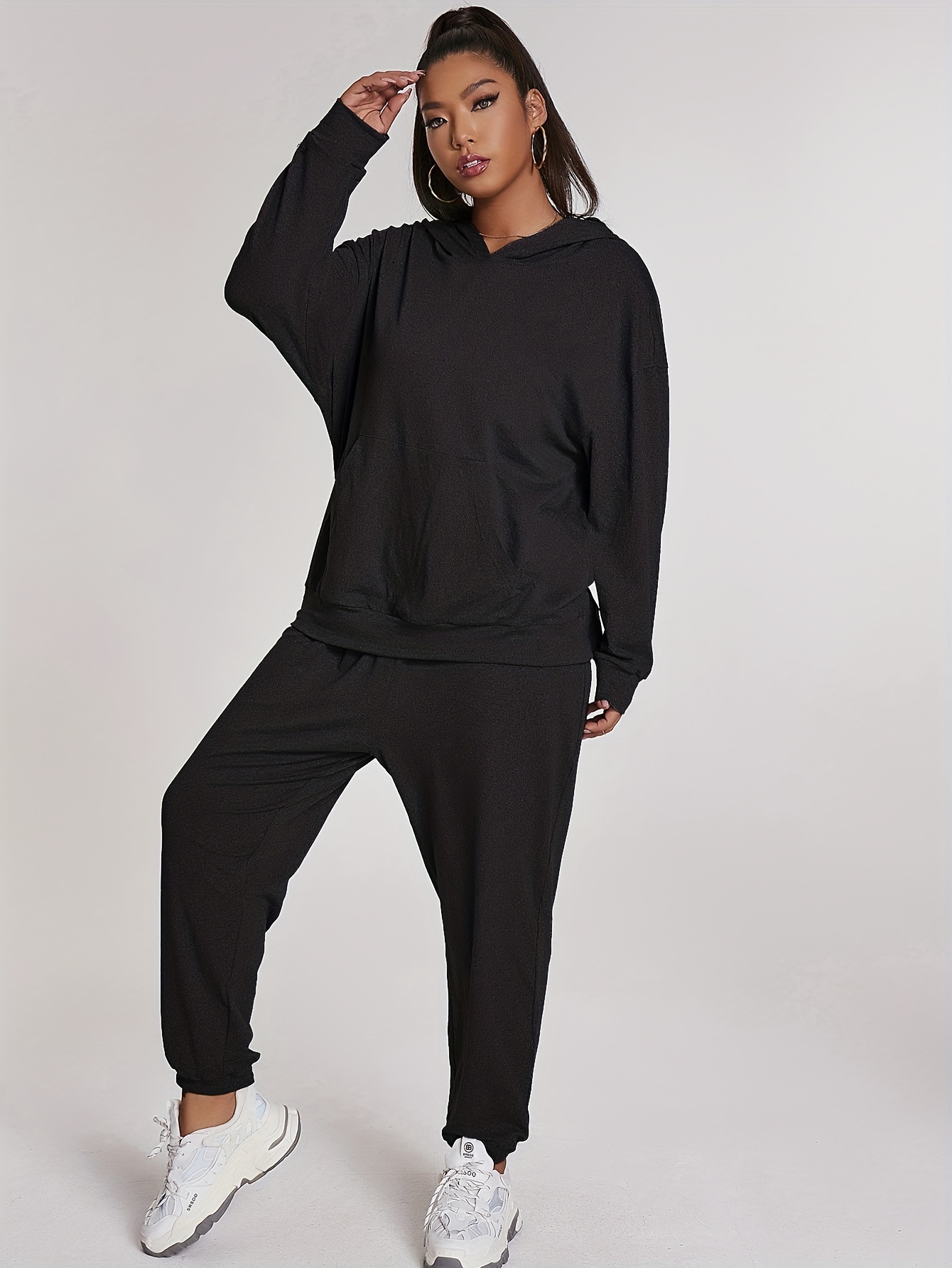 Oversized Hoodie and Joggers Set