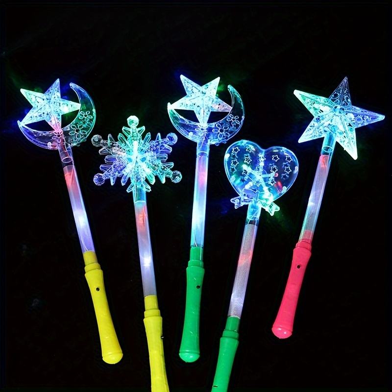 12PCS/Set Colorful Snowflakes Paper Magic Tricks Snow Storm Magic Paper For  Magic Show Magician Accessories