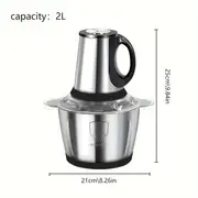 1pc multi functional meat grinder household electric shredder meat filling processor electric processor auxiliary food machine mixer cookware kitchenware kitchen accessories kitchen stuff small kitchen appliance details 6