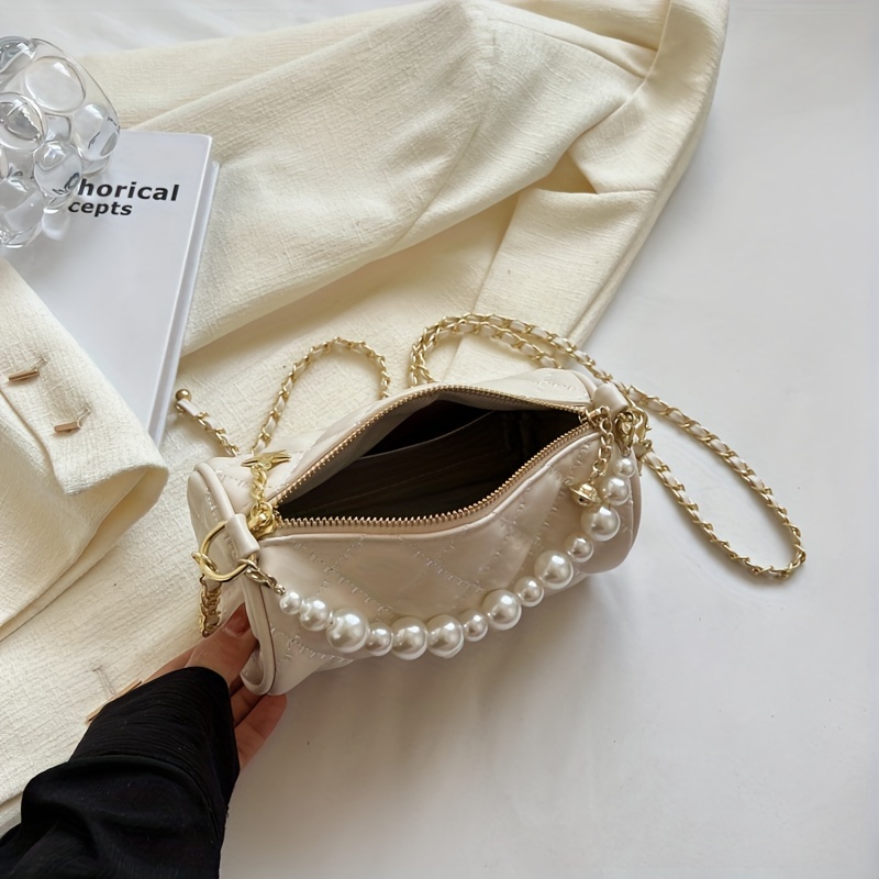 Round pearl online bag