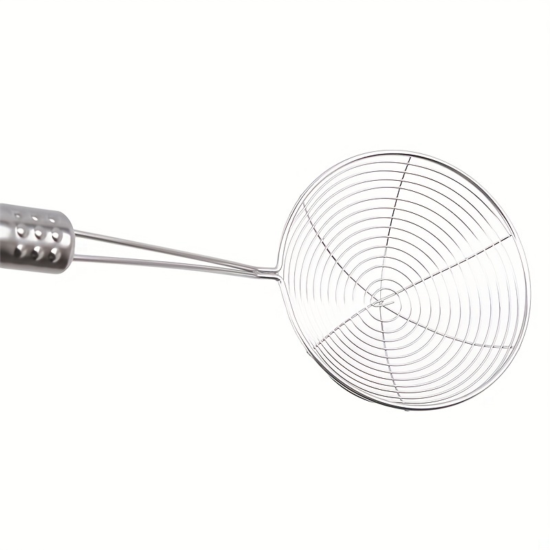 Noodle Colander Hot Pot Leak Spoon Reinforced Mesh No Magnetic